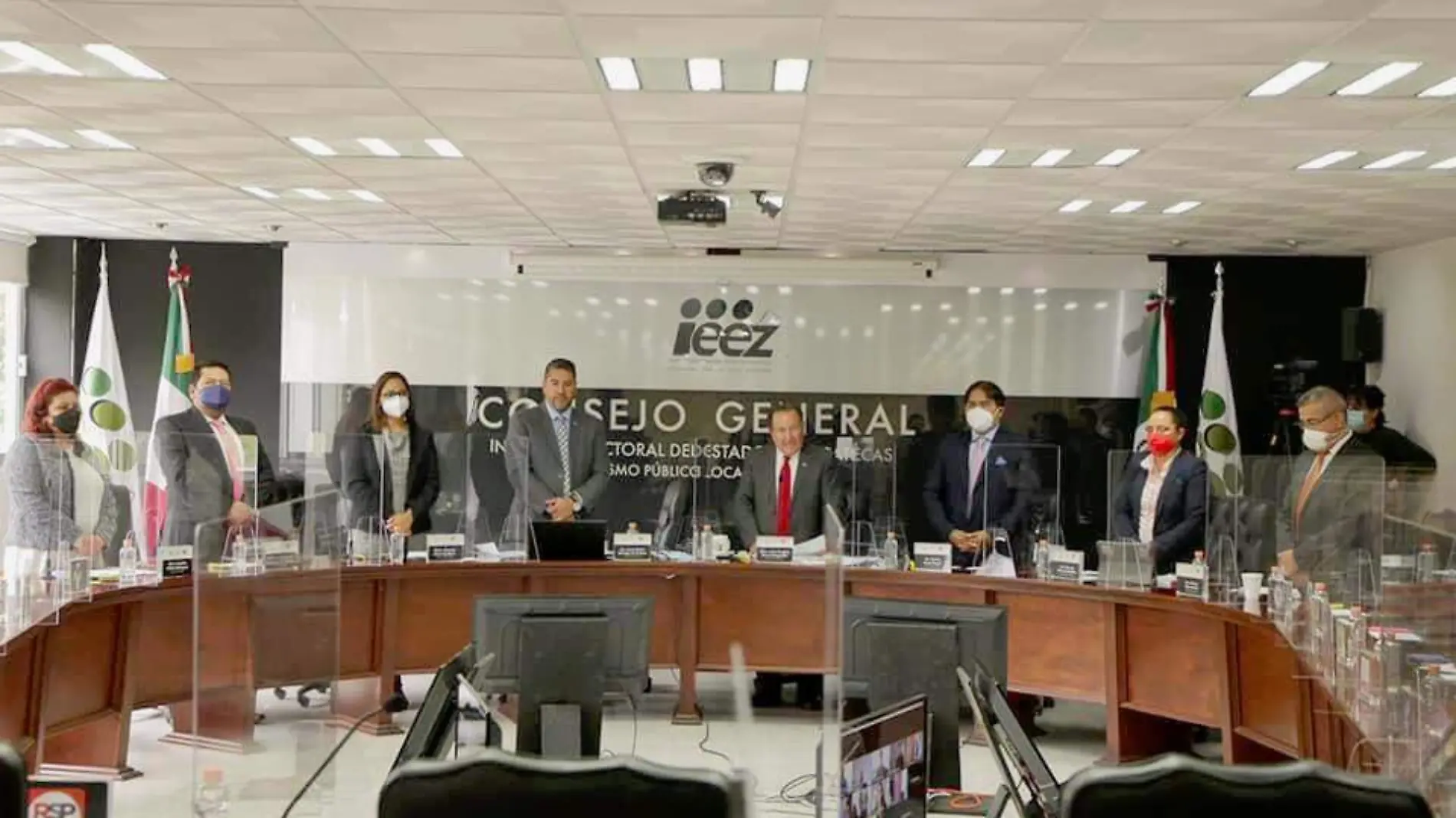 Sesión del Instituto Electoral del Estado de Zacatecas